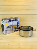 قابلمه استیل کف لیزری سایز ۲۴ عرشیا ARSHIA مدل 3170