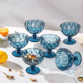 بستنی خوری کریستالی ترک رنگی