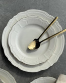 سرویس غذا خوری ۲۶ پارچه لب طلایی محصول tülü porselen ترکیه